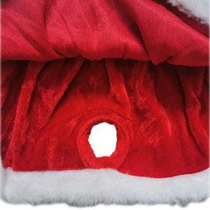 Vestitino per Animali Taglia Piccola Babbo Natale con Cintura Vestito Natalizio