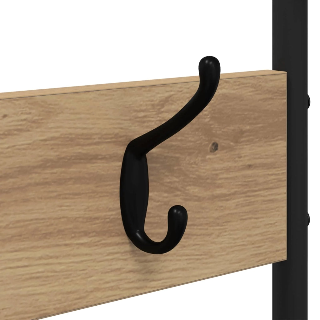 Appendiabiti con panca per scarpe Rovere Artigianale 8012049
