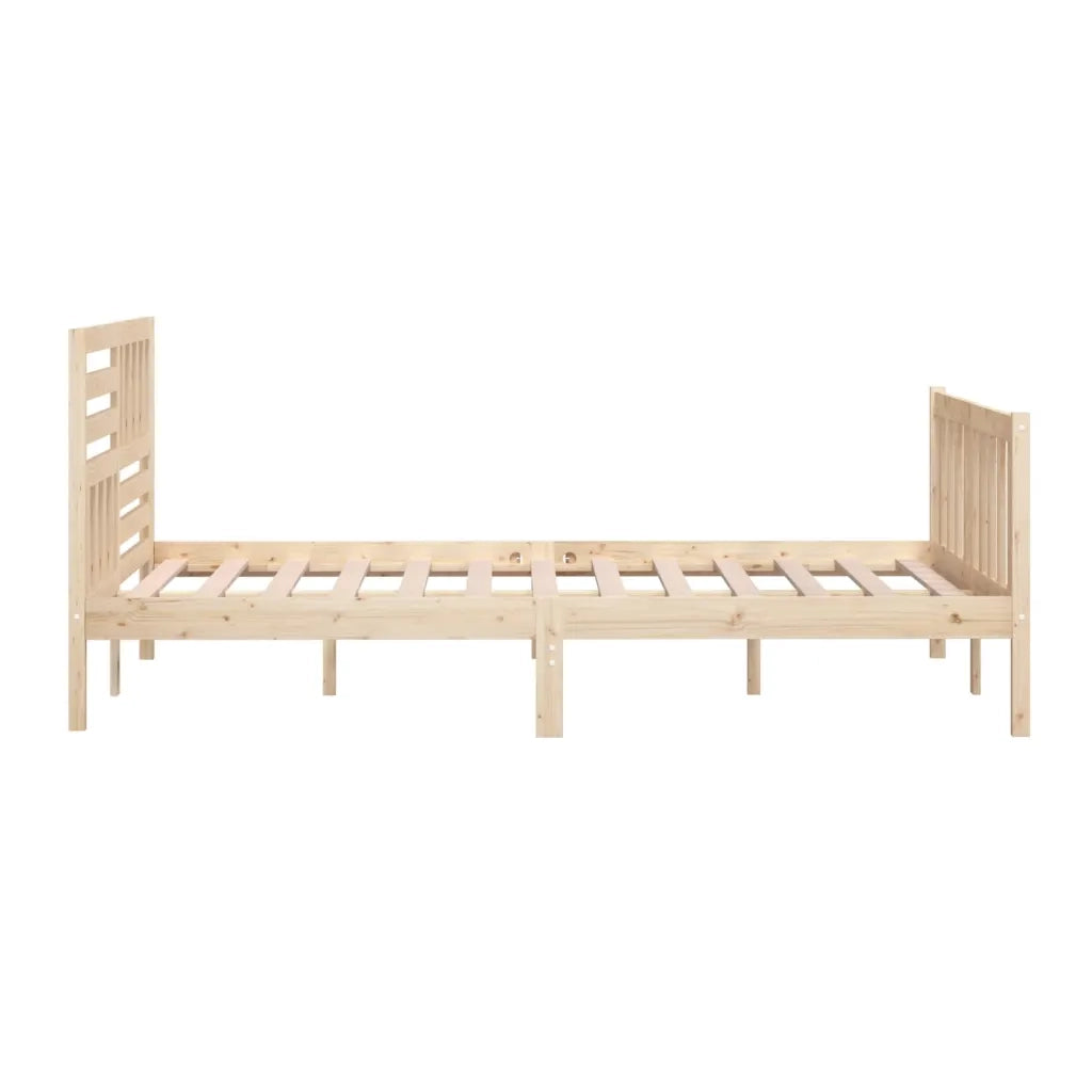 Giroletto-Struttura Letto in Legno Massello 160x200 cm 239824