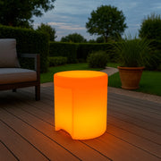 Sined Sgabello Luminoso Kamis Sgabello Luminoso Solare Bianco