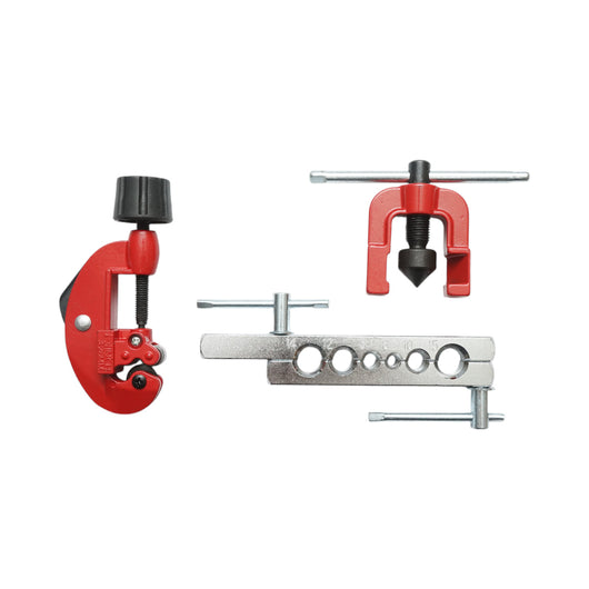 Set di crimpatura per tubi 6-15 mm HVAC/R con taglierina e sbavatore 3-28 mm Breckner Germany