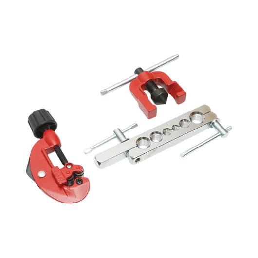 Set di crimpatura per tubi 6-15 mm HVAC/R con taglierina e sbavatore 3-28 mm Breckner Germany