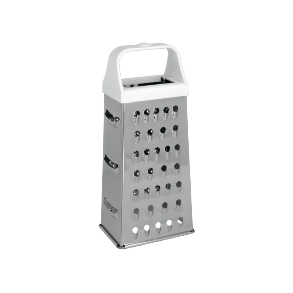 Grattugia Inox A 4 Lati Manico Plastica - Metaltex