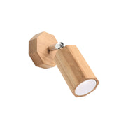Applique in legno geometrica RUVANO GU10 10W PU.1028