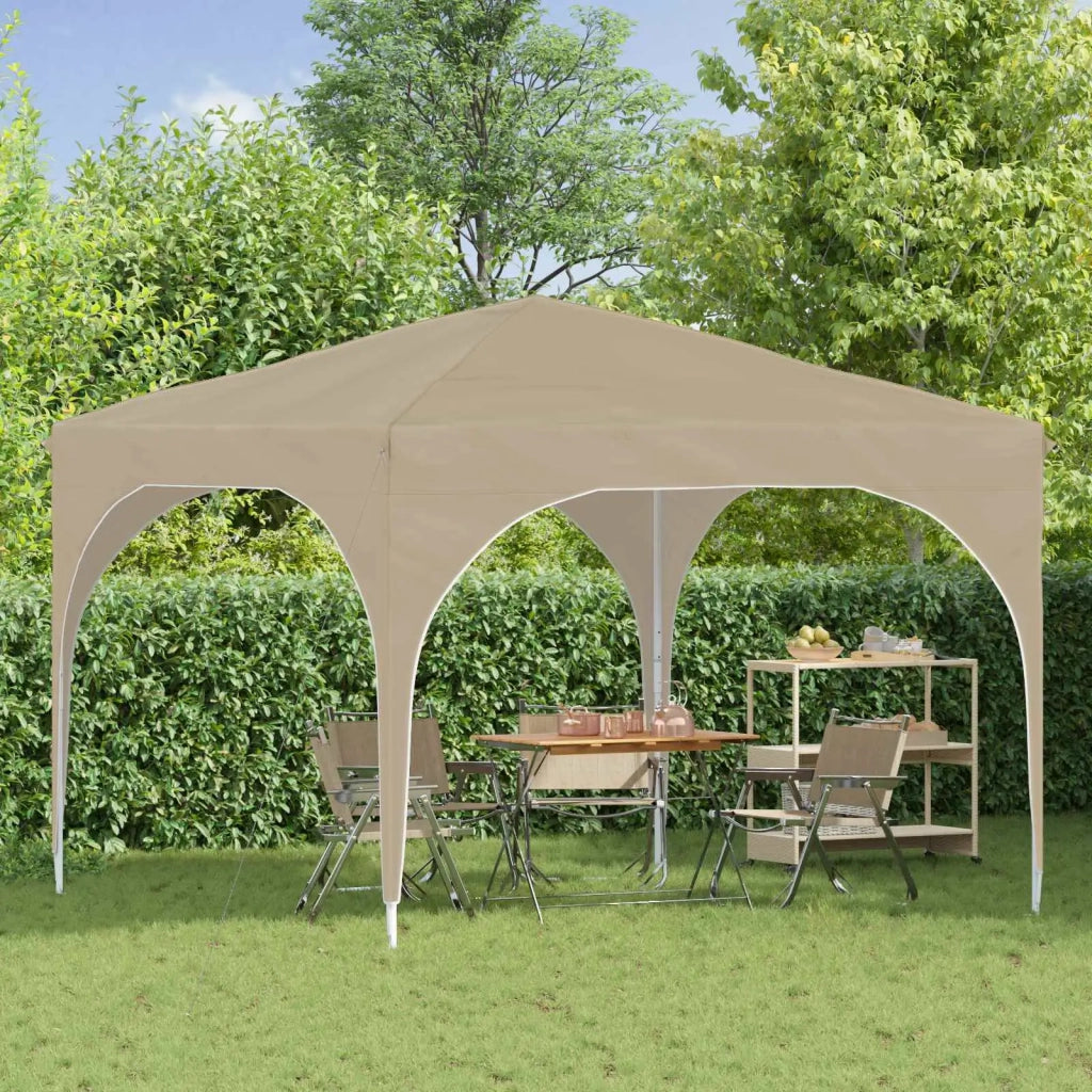 Tenda per feste a pop-up 290 x 290 x 245 cm Crema