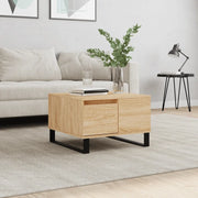 Tavolino Salotto Rovere Sonoma 55x55x36,5 cm Legno Multistrato 830767