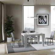 Tavolo allungabile 130/234x90 cm Spimbo Premium colore cemento