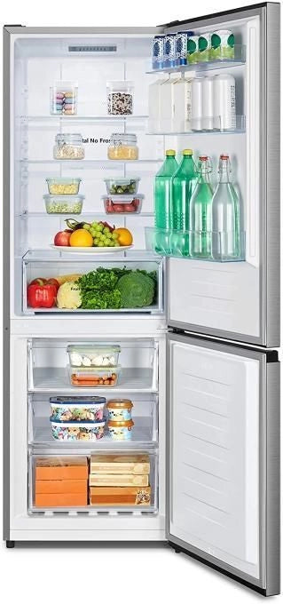 Hisense RB372N4AC2 Frigorifero Combinato 292 L 178.5 cm Classe E 39 dB Total No Frost Multi Air Flow colore Acciaio Inossidabile