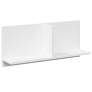 Armadietto a Muro | Mobile a Parete 70x16,5x30 cm Bianco in Legno Multistrato