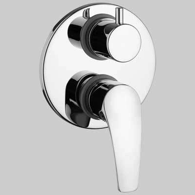 MONOCOMANDO DOCCIA INCASSO CON DEVIATORE BERRY 2  Cromo     PAINI