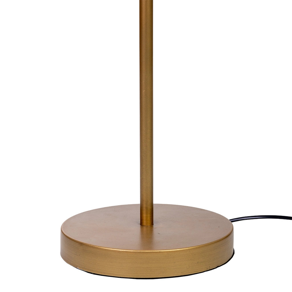Lampada da terra in metallo 39,5x39,5x130/151,5h cm