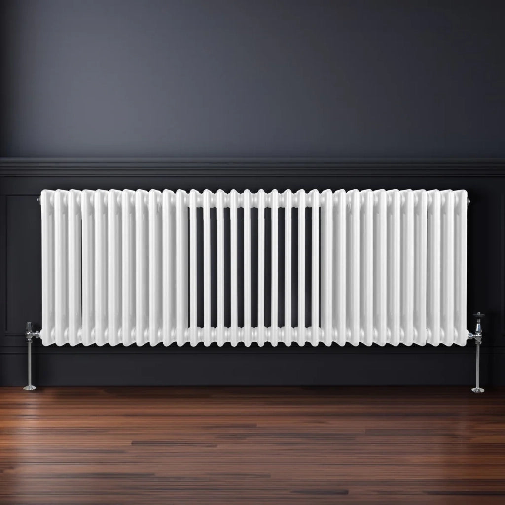 Termosifone Radiatore a 3 colonne per riscaldamento centralizzato Bianco 60 x 146cm