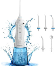 Tandflosser elettrico con 3 modalità e 6 getti - caricabile via USB e impermeabile