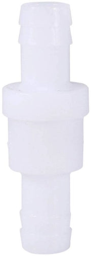 Terugslagklep unidirezionale 12 mm in plastica - inline - acqua/benzina/olio - sicuro e non tossico - valvola