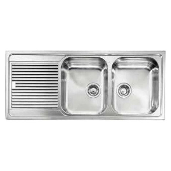 CM Zenith plus 116 x 50 2V Lavello ad incasso Rettangolare Acciaio inossidabile