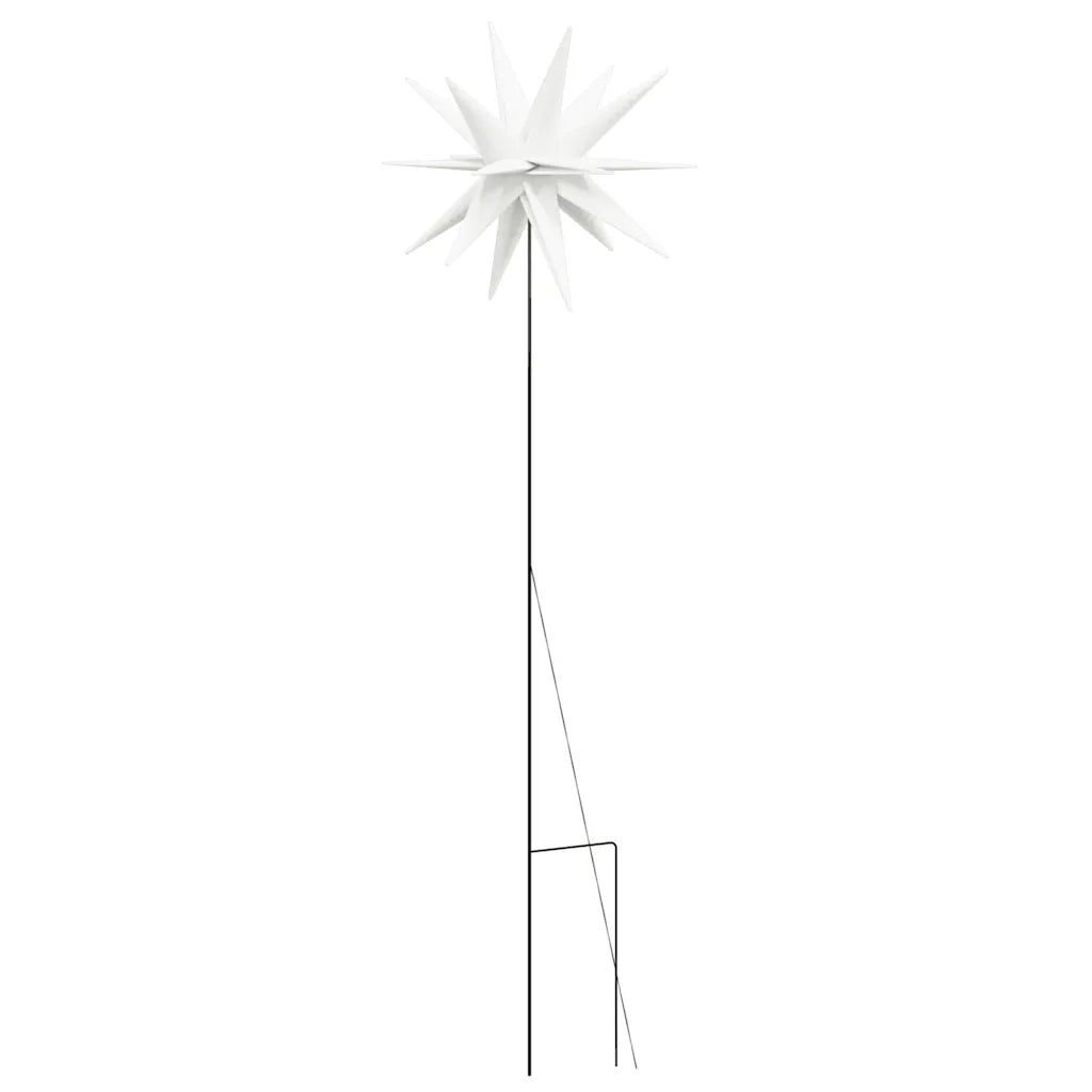 Luce di Natale con Picco Terra e LED Pieghevole Bianca 57 cm CFW6176187