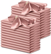Serviette per ristoranti - confezione da 24, riutilizzabile, morbida e confortevole - adatta per tutti gli eventi, Oro, 30x30cm