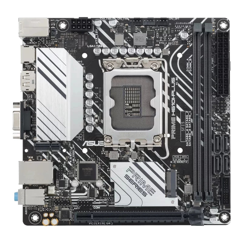 Asus prime h610i-plus-csm intel h610 lga 1700 mini itx - 90MB1GB0-M0EAYC