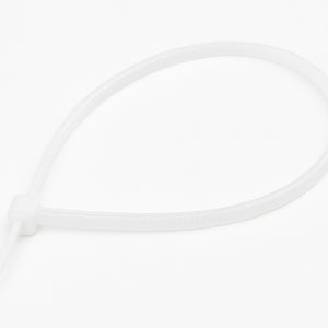 FASCETTA A STRAPPO PER CABLAGGIO mm 4,8 x 290 pz 100 - bianco  - MADE IN ITALY