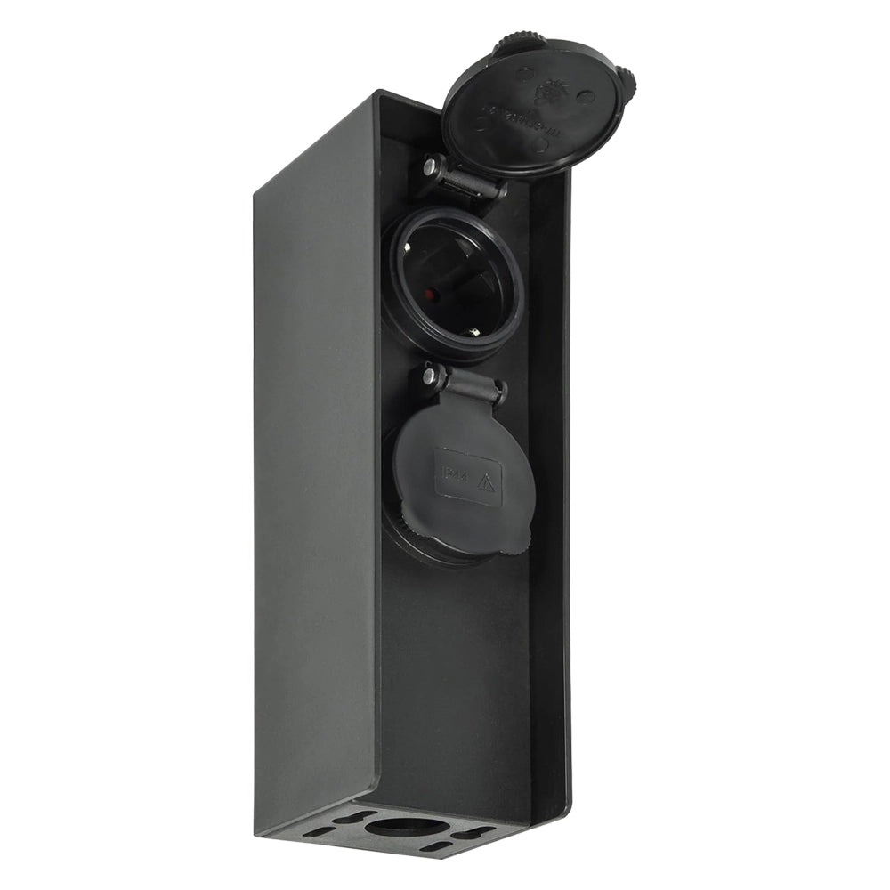 TORRETTA DA GIARDINO PER CONNESSIONI ESTERNE cm 23 x 6,8 x 7 - art.300190  - ELECTRALINE