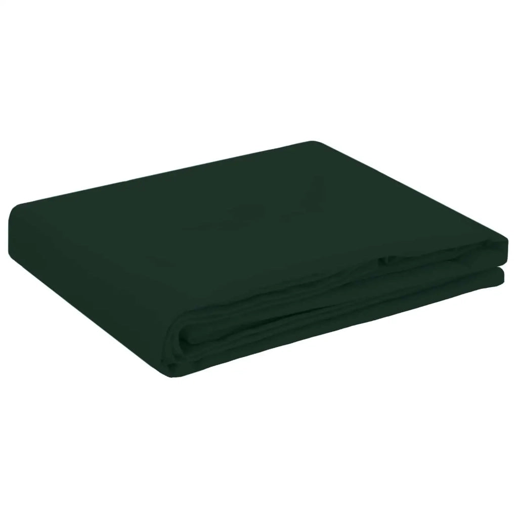 Tovaglia da Tavolo Verde Scuro 110 x 160 cm Poliestere 42039836