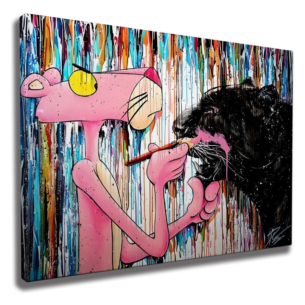 Nanoma, Quadro Materiale Struttura in Tessuto, 50x70h cm Multicolore