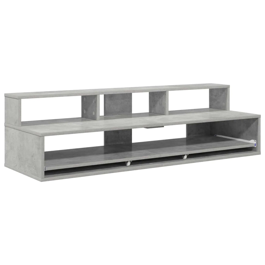 Scrivania studio Grigio Cemento 152 x 42,5 x 36 cm 8006719