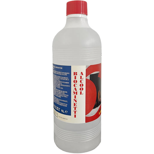 COMBUSTIBILE BIOETANOLO PER STUFA E CAMINO ML.1000 CONF.12 PEZZI