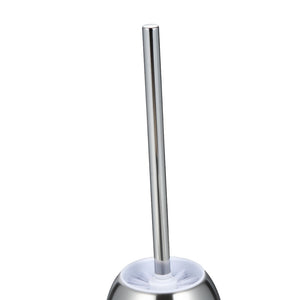 Porta scopino ovale in acciaio cromato