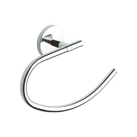 Anello Portasciugamani Bagno Moderno in Acciaio One Duo Cromo