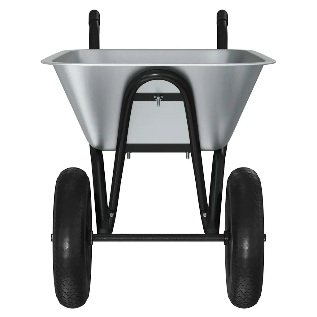 Carriole Argento e Nero 137 x 60 x 65,5 cm Acciaio CFW8757346
