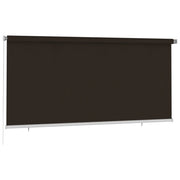 Tenda a Rullo per Esterni 300x140 cm Marrone HDPE 312975