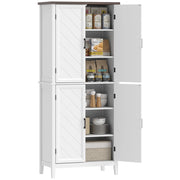 Armadio da cucina con ante ¨C zephmum ¨C bianco 76x40x178.5cm