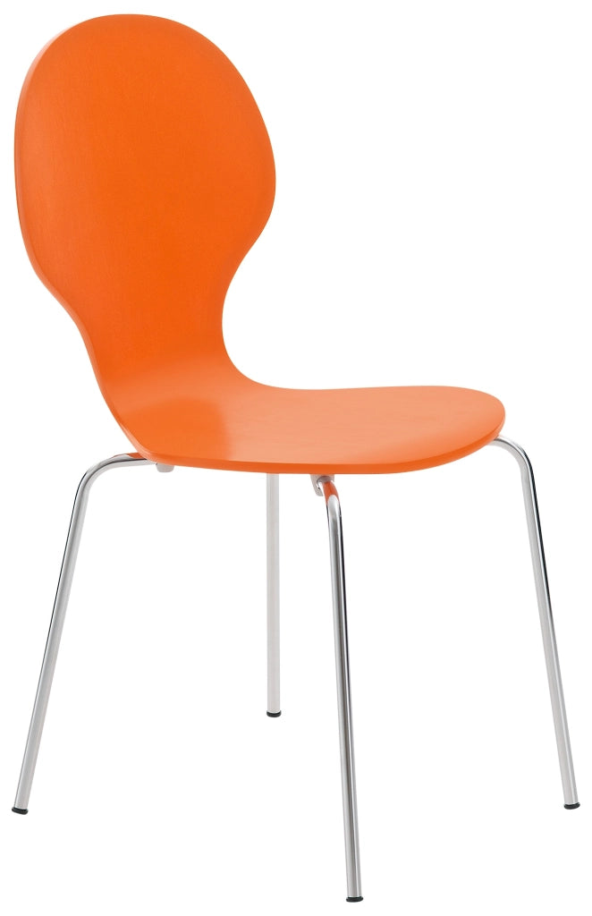 Sedia Diego arancione