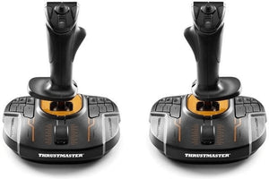 Thrustmaster t.16000m fcs space sim duo joystick pc analogico/digitale usb nero, arancione - 2960815