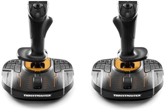 Thrustmaster t.16000m fcs space sim duo joystick pc analogico/digitale usb nero, arancione - 2960815