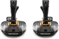 Thrustmaster t.16000m fcs space sim duo joystick pc analogico/digitale usb nero, arancione - 2960815