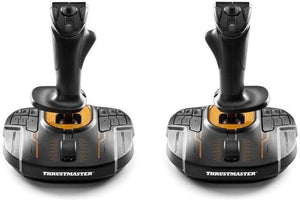 Thrustmaster t.16000m fcs space sim duo joystick pc analogico/digitale usb nero, arancione - 2960815