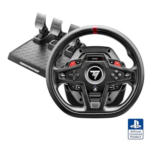 Volante e pedaliera simulatore guida thrustmaster 4160869 playstation