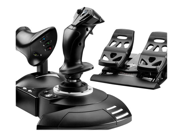 Thrustmaster t-flight full kit x - joystick, acceleratore e pedali - cablato - per pc, microsoft xbox one, microsoft xbox series s, microsoft xbox series x - 4460211