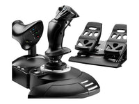 Thrustmaster t-flight full kit x - joystick, acceleratore e pedali - cablato - per pc, microsoft xbox one, microsoft xbox series s, microsoft xbox series x - 4460211