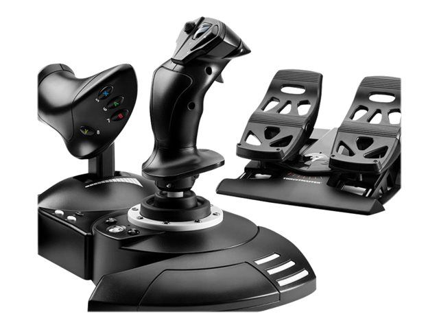 Thrustmaster t-flight full kit x - joystick, acceleratore e pedali - cablato - per pc, microsoft xbox one, microsoft xbox series s, microsoft xbox series x - 4460211