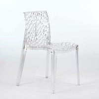 Sedia in policarbonato Gruvyer - trasparente