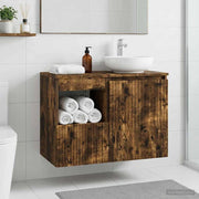 Mobile da Bagno Rovere Fumo 30 x 35 x 50 cm 890487