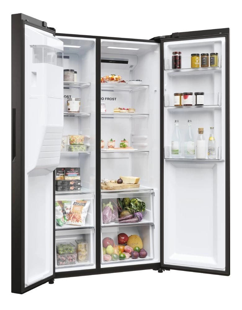 Haier HSR5918DIPB Libera installazione 511 L Nero