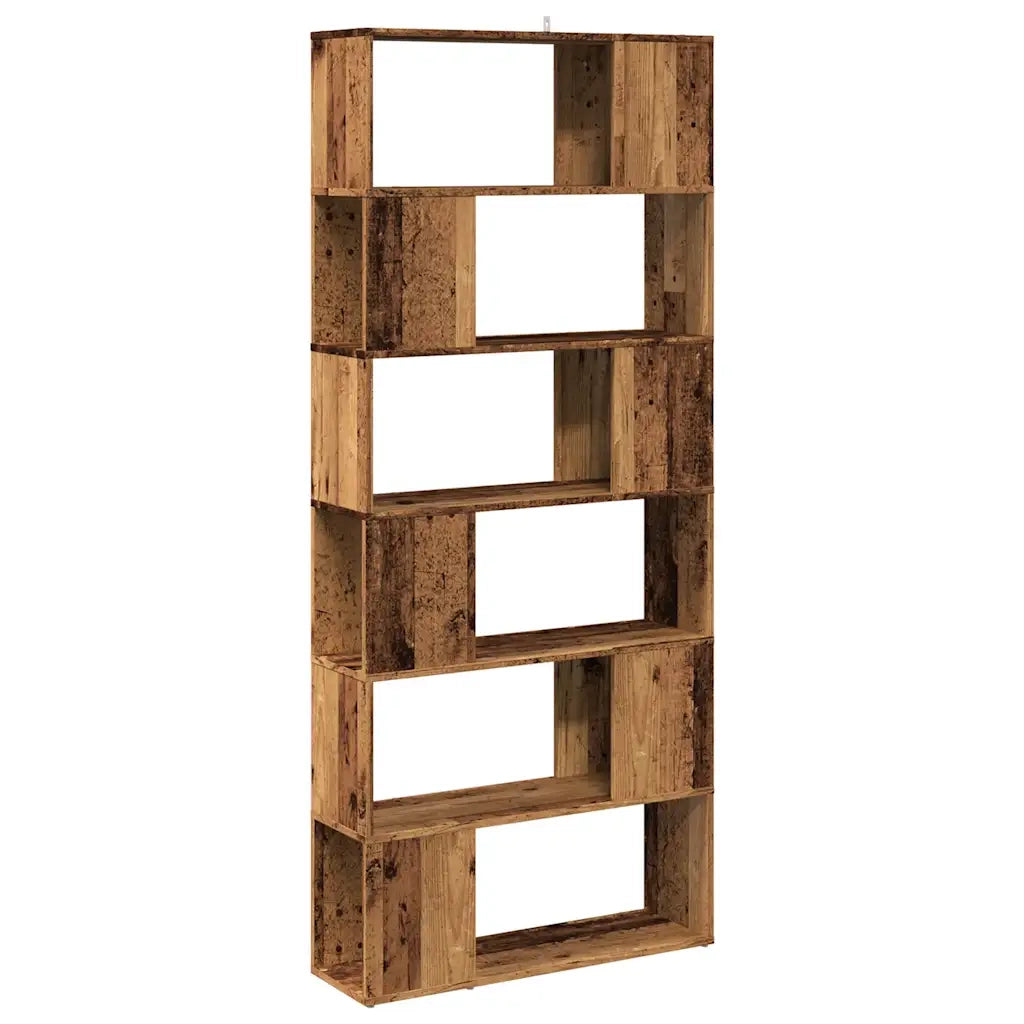 Libreria/Divisorio Stanza Legno Antico 80x24x186 cm