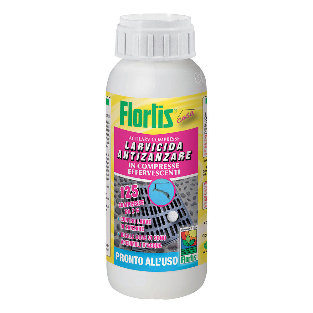 LARVICIDA ANTIZANZARA zanzare larve AZ 125 COMPRESSE FLORTIS