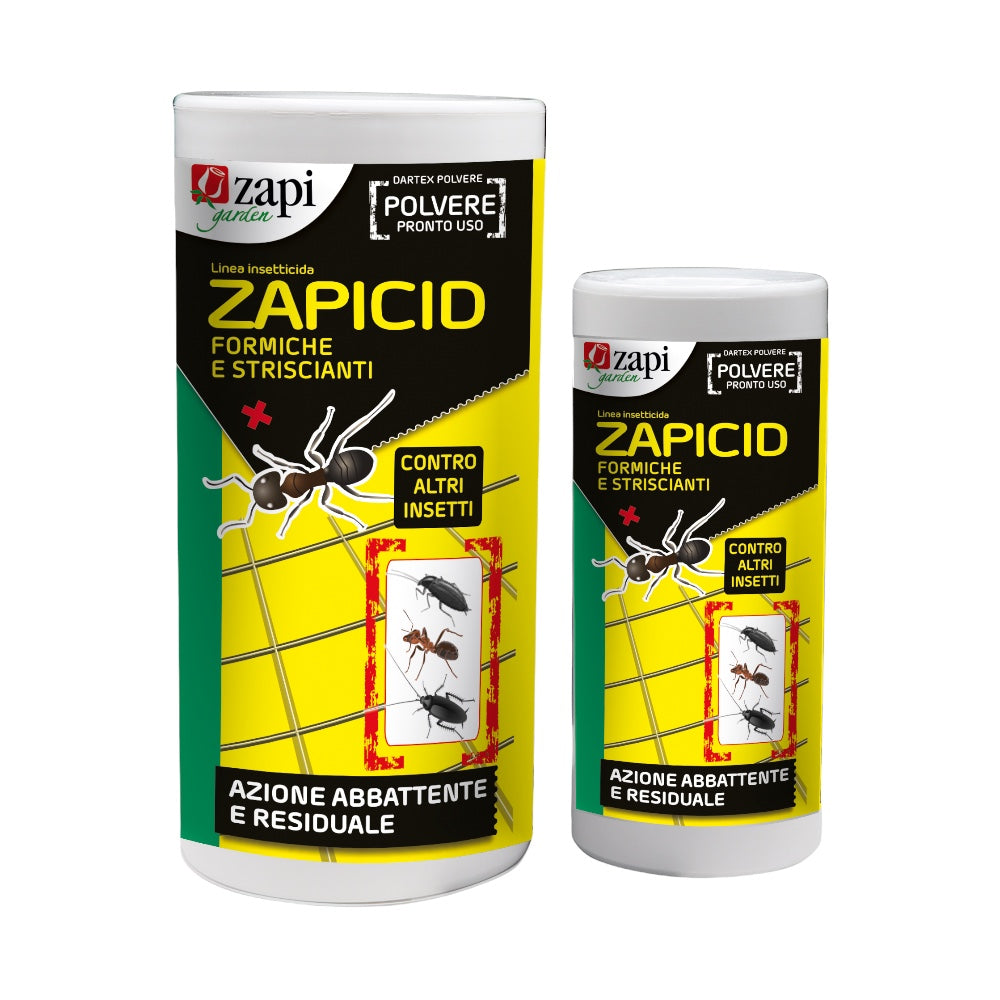 ZAPICID POLVERE insetticida PER FORMICHE E SCARAFAGGI 250 GR ZAPI