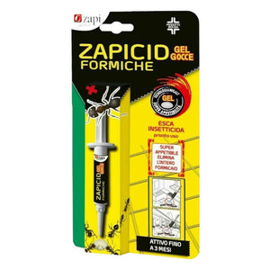 ZAPICID SIRINGA GEL GOCCE PER FORMICHE per casa interni INSETTICIDA ZAPI