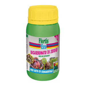 FUNGICIDA biologico BICARBONATO DI SODIO per oidio malbianco 200 GR FLORTIS